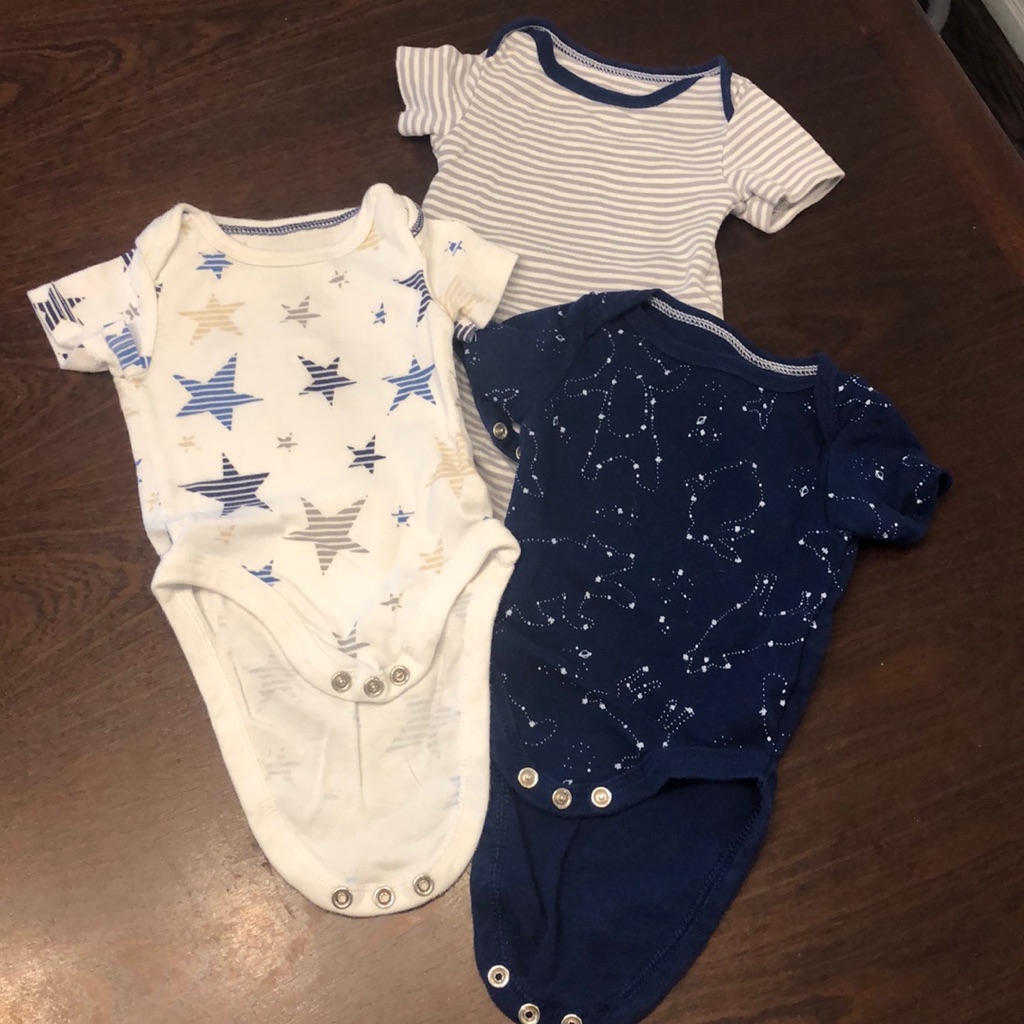 Target Brand Cloud Island Onsie Set Nb